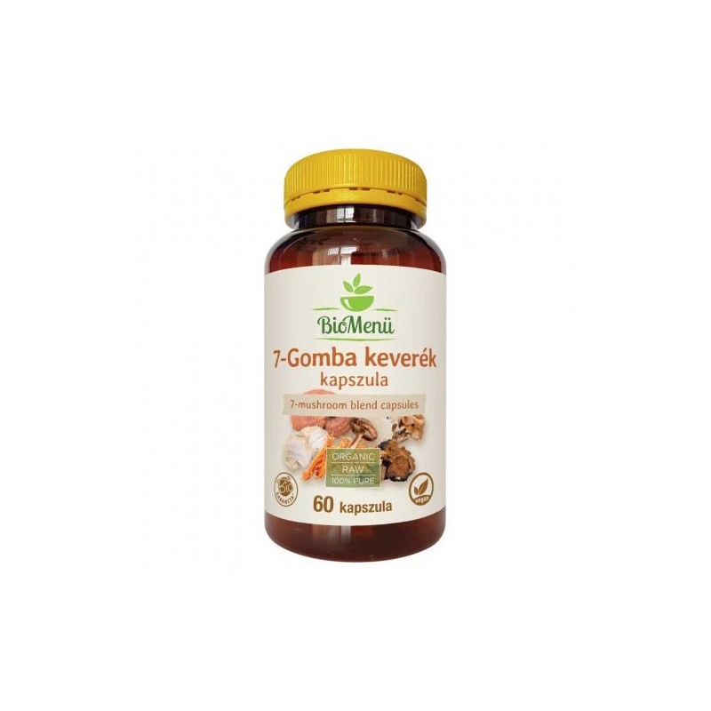 BioMenü Bio - Mix De 7 Ciuperci - 60 Capsule