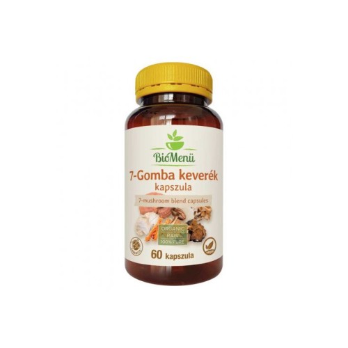 BioMenü Bio - Mix De 7 Ciuperci - 60 Capsule