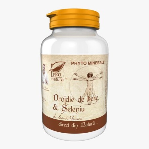 PRO NATURA Drojdie de bere & Seleniu 60cps