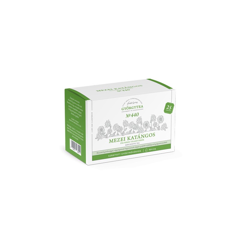 Nr.440. GYORGYTEA Mezei katángos teakeverék (Karcsúsító tea) 25X1,3 GR