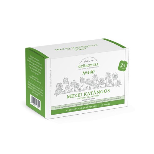 Nr.440. GYORGYTEA Mezei katángos teakeverék (Karcsúsító tea) 25X1,3 GR