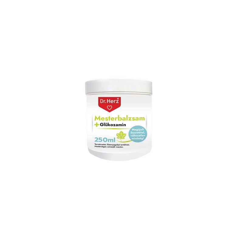 DR Herz Mesterbalzsam + Glükozamin 250 ml