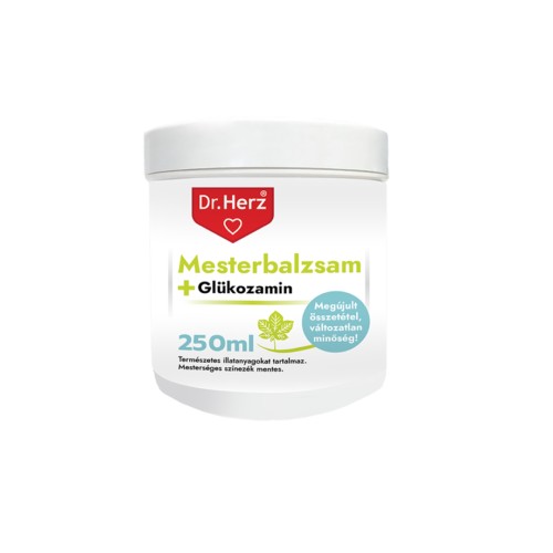 DR Herz Mesterbalzsam + Glükozamin 250 ml