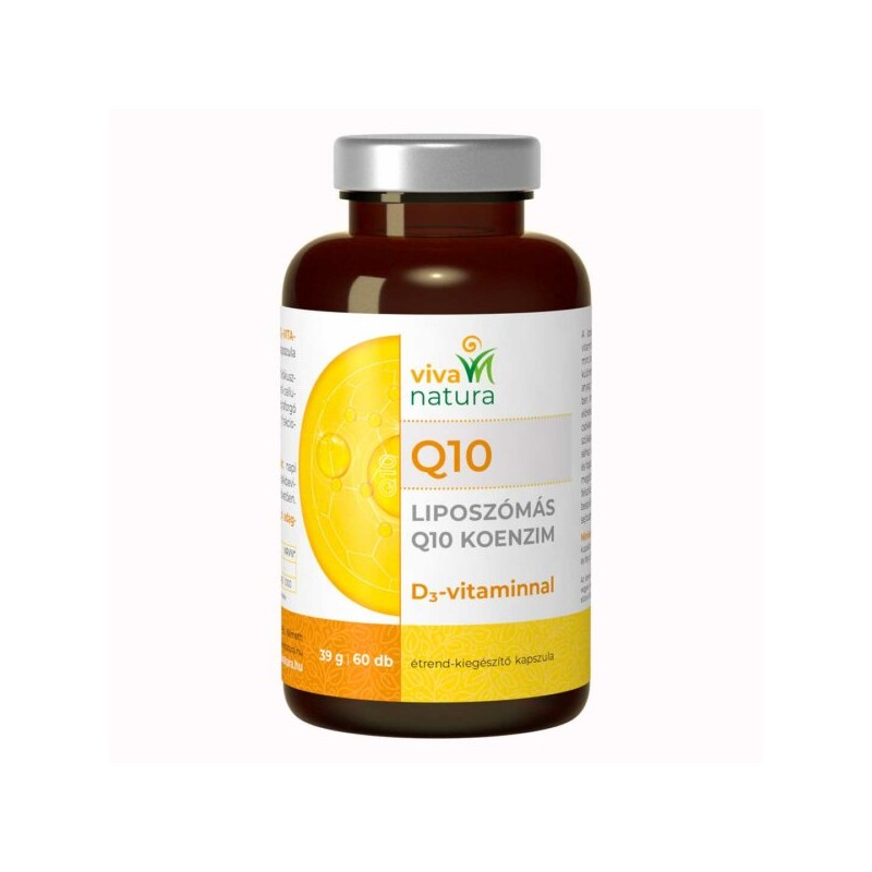 VNature Q10 Forte Lipozomal cu vitamina D3 capsule (60 buc)