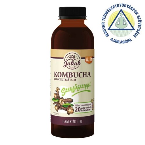 VIVA NATURA KOMBUCHA koncentrátum inulinnal, szegfűszeggel  500ml
