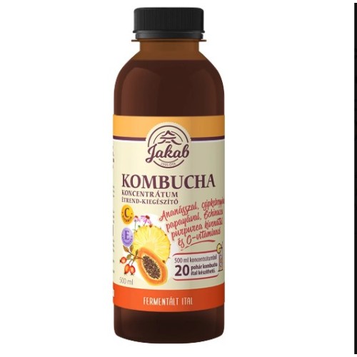 VIVA NATURAKombucha koncentrátum echinacea purpurea kivonattal és C-vitaminnal (500 ml)