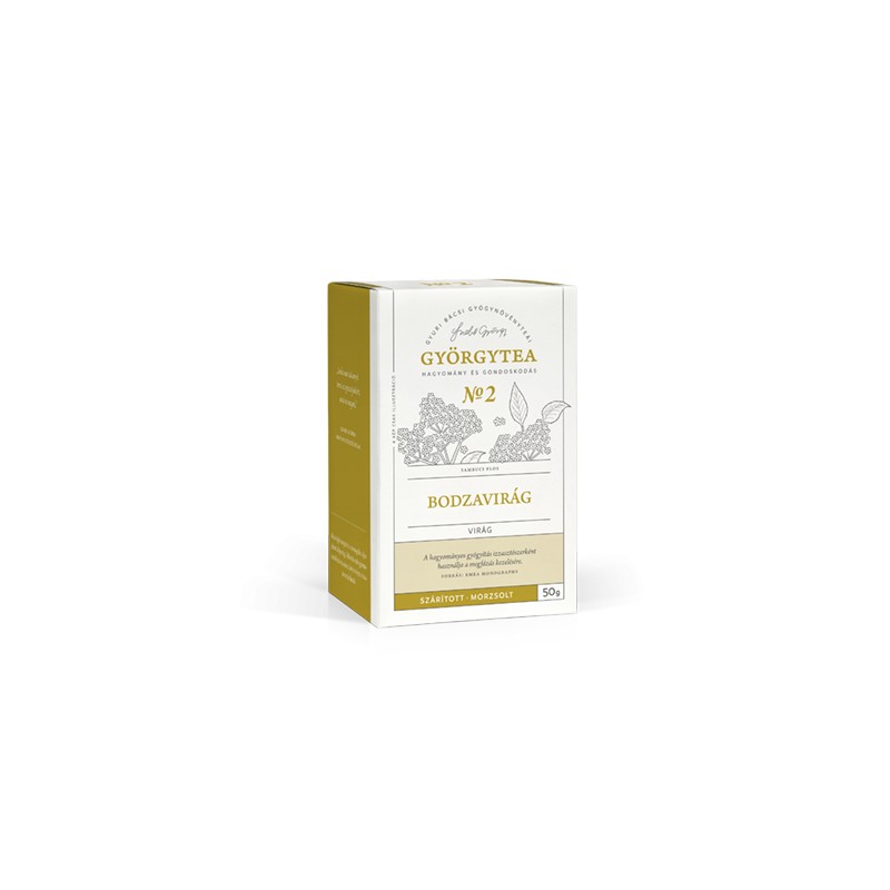 GYORGYTEA Nr.02. Bodzavirág 50 GR
