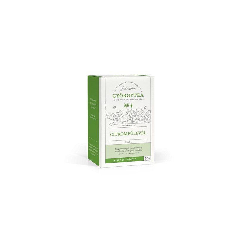 GYORGYTEA Nr. 04. Citromfűlevél 50 GR