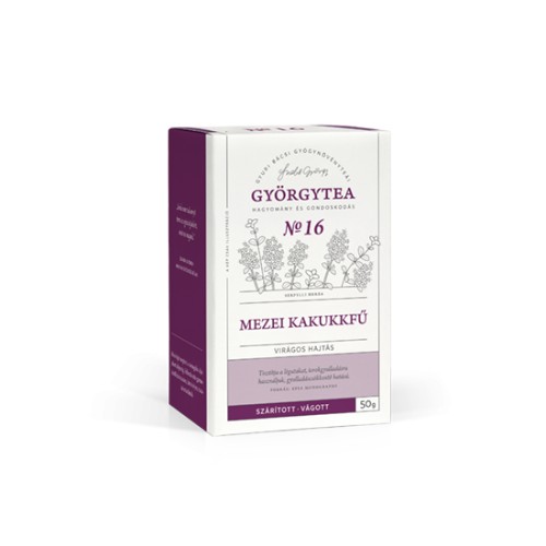 GYORGYTEA Nr.16. Mezei kakukkfű virágos hajtás 40 GR