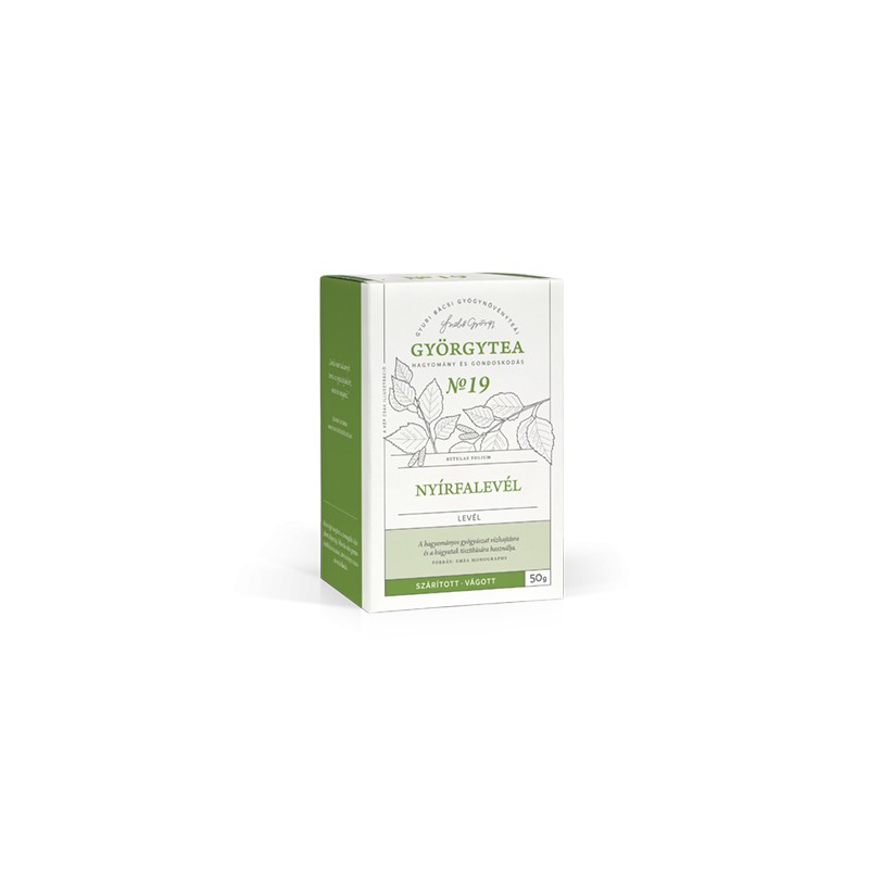 GYORGYTEA Nr.19. Frunze de mesteacăn 40 GR