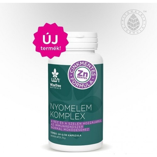 WiseTree Nyomelem Komplex 30 kapsz.