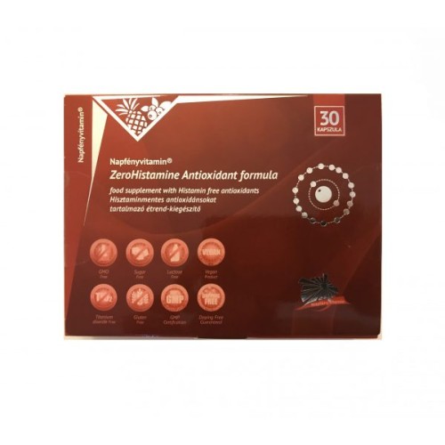 Napfényvitamin ZeroHistamin Antioxidáns Formula 30 db