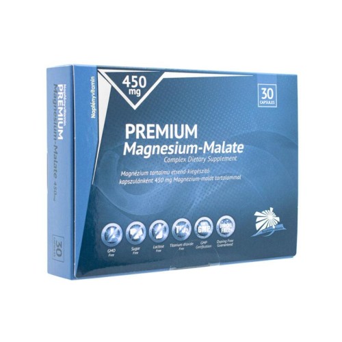 Napfény Prémium Magnézium-malát 450 mg 30 kapszula