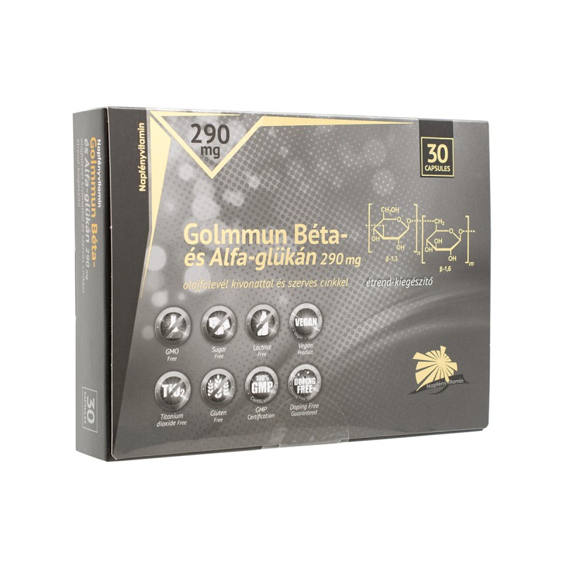 Napfény GoIMMUN Beta și Alpha Glucan -290mg
