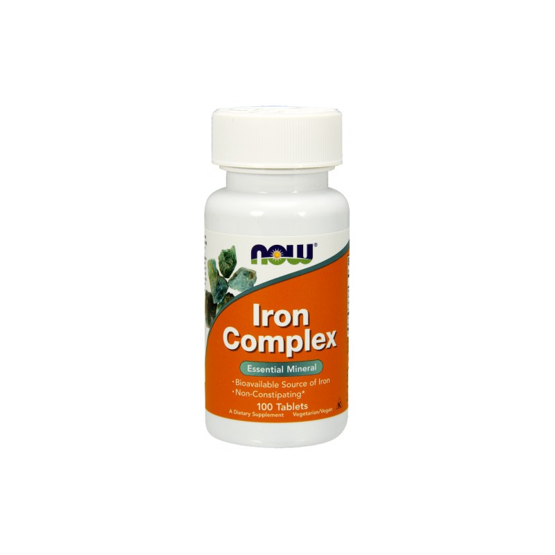 Now Iron Complex Vegetarian - 100 Tablete