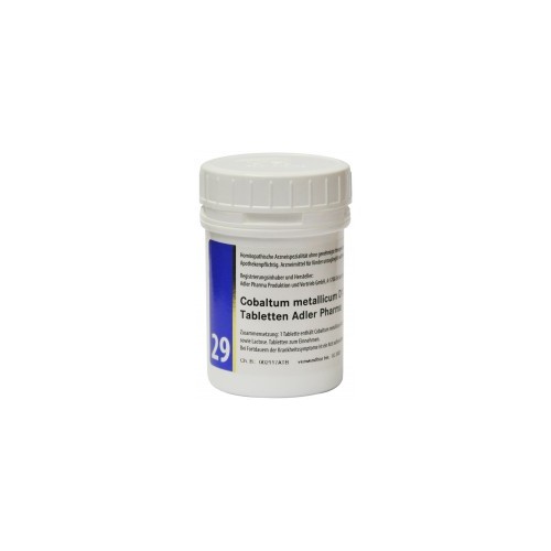 400 CPR - NR.29. Cobaltum Metallicum D12