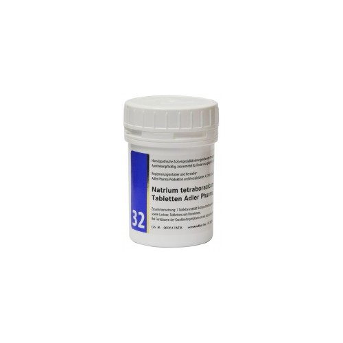 400 TABLETTA NR 32 Natrium Tetraboracicum D12