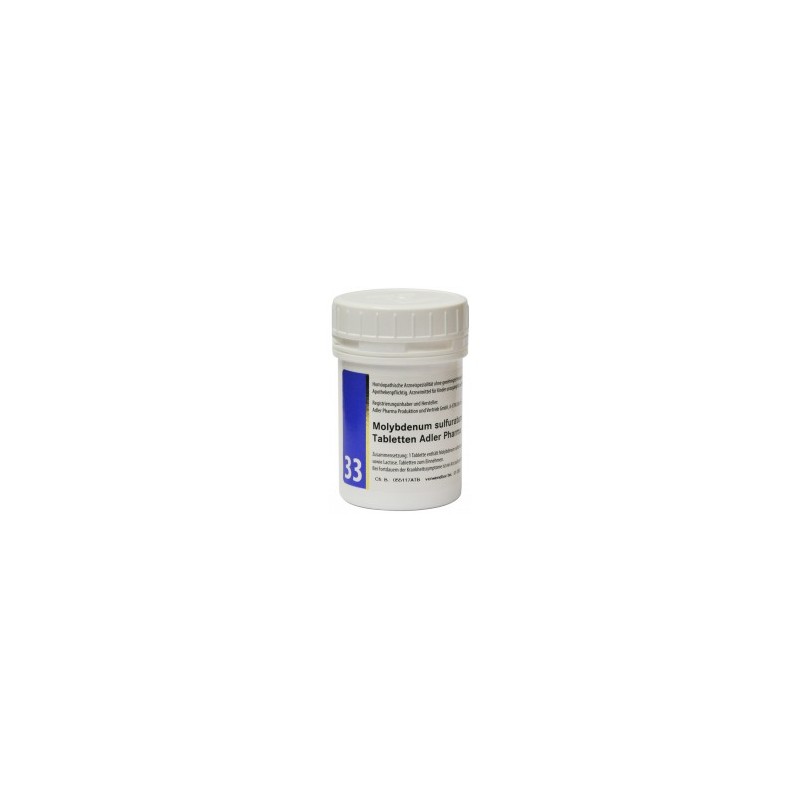 400 TABLETTA -NR 33 Molybdenum Sulfuratum D12