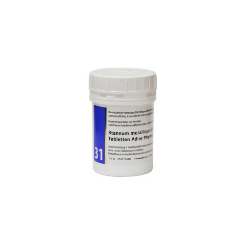 400 TABLETTA - NR 31 Stannum Metallicum D12