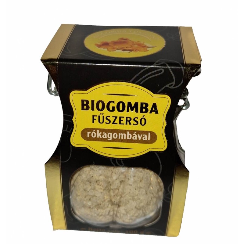 Biogomba fűszersó rókagombával 30 gr