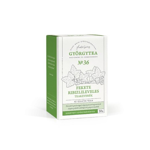 GYORGYTEA Nr.36. Fekete ribizlileveles teakeverék (Az ízületek teája) 100g