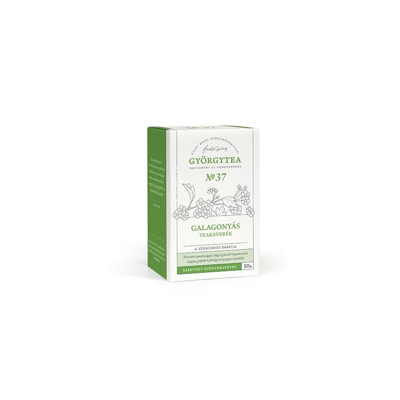 GYORGYTEA Nr. 37 Amestec de ceai cu paducel (pentru tensiunea arteriala) 100g