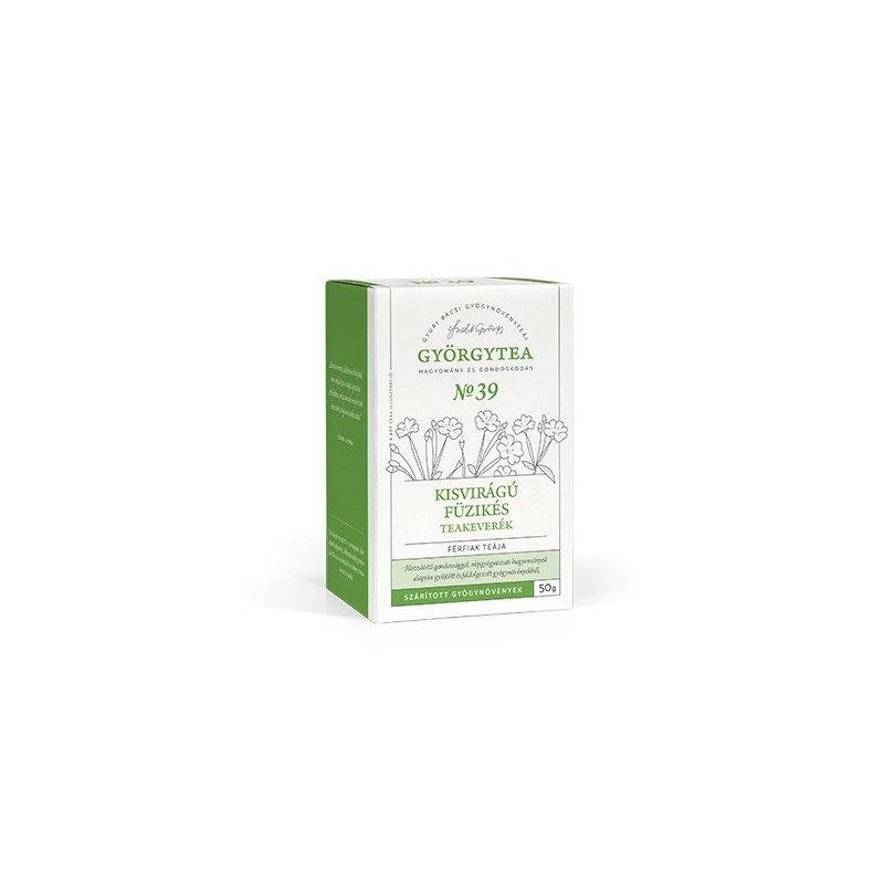 GYORGYTEA Nr. 39 Amestec de ceai cu pufulita cu flori mici (ceaiul barbatilor) 100g
