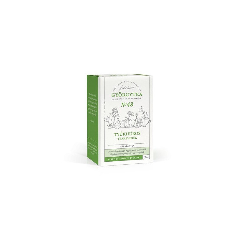 GYORGYTEA Nr.48. Tyúkhúros teakeverék (Érbarát tea) 100g