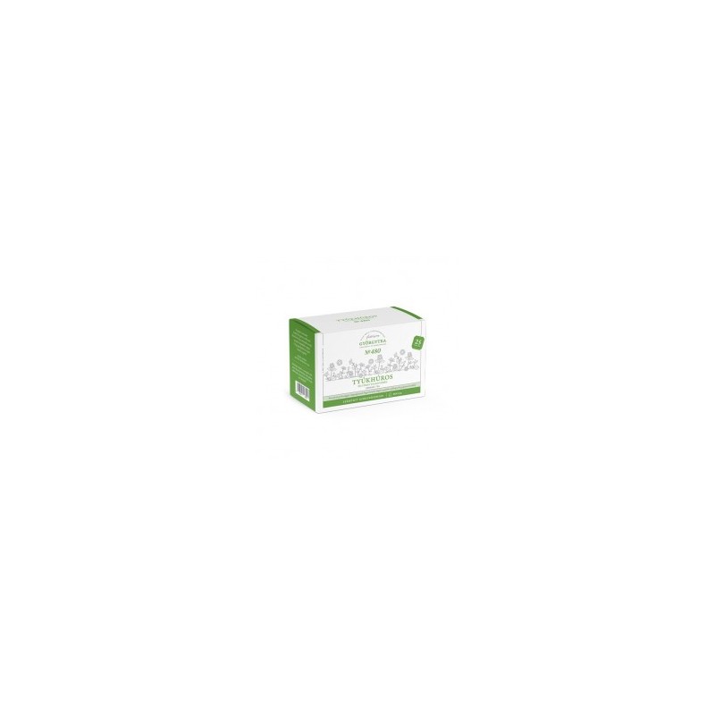 GYORGYTEA Nr.480. Tyúkhúros teakeverék (Érbarát tea) 25X1,3 GR