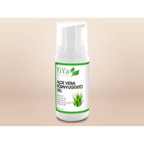 YiYa Aloe Vera Gel, 100 ml - 100% gel natural - pentru protecția generală a pielii și hidratarea în profunzime!
