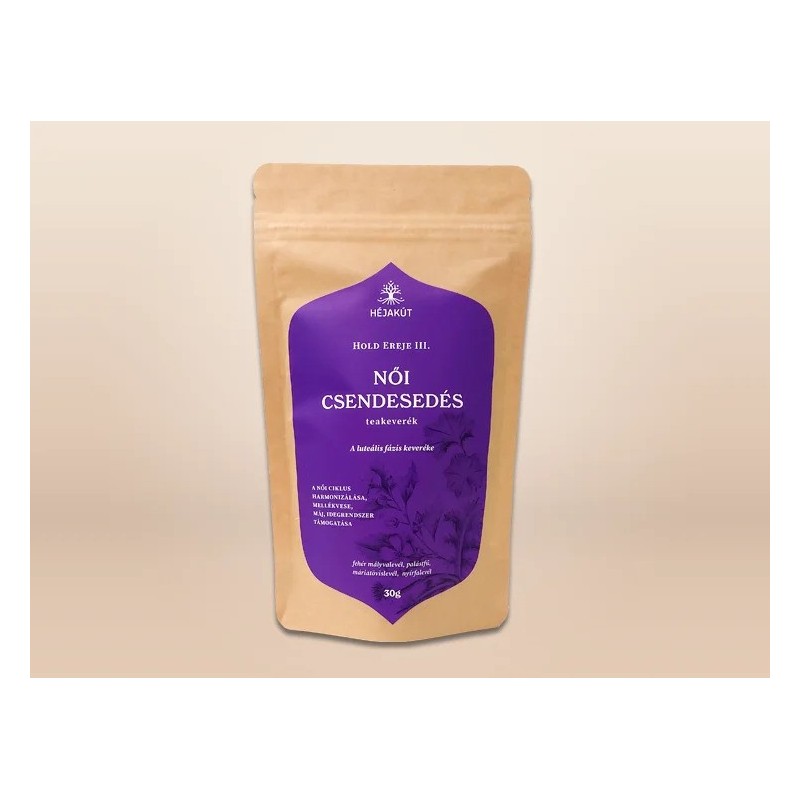Női Csendesedés teakeverék 30 g, 30-40 adag