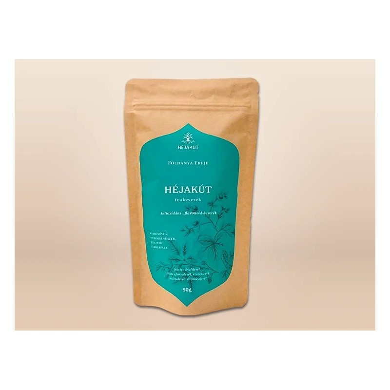 Amestec de ceai Héjakút 50 g, 30 portii – amestec de antioxidanți și flavonoide pt. susținerea calității sângelui