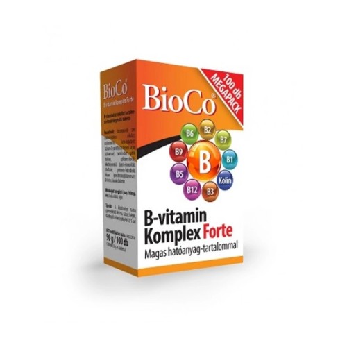 BioCo Vitamina B Complex Forte-100 buc