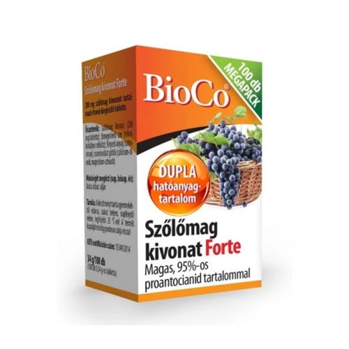 BioCo Szőlőmag Forte Megapack-100db.