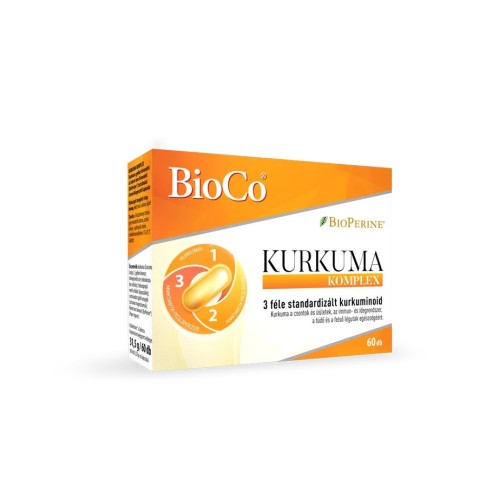 BioCo Kurkuma komplex kapszula-60db.