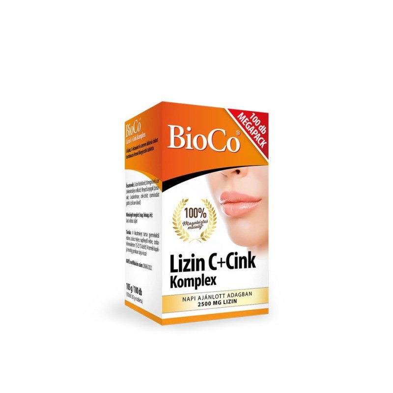 BioCo Lisine C+Zinc Complex-100 buc
