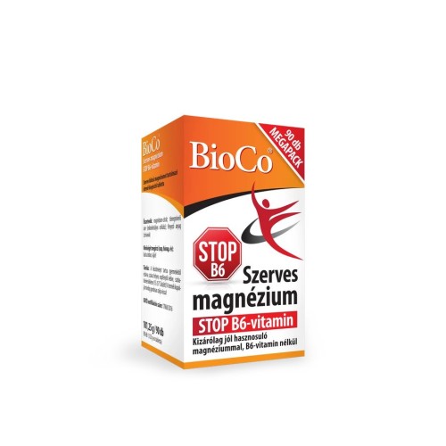 BioCo Magneziu organic STOP B6 /MEGAPACK /-90buc