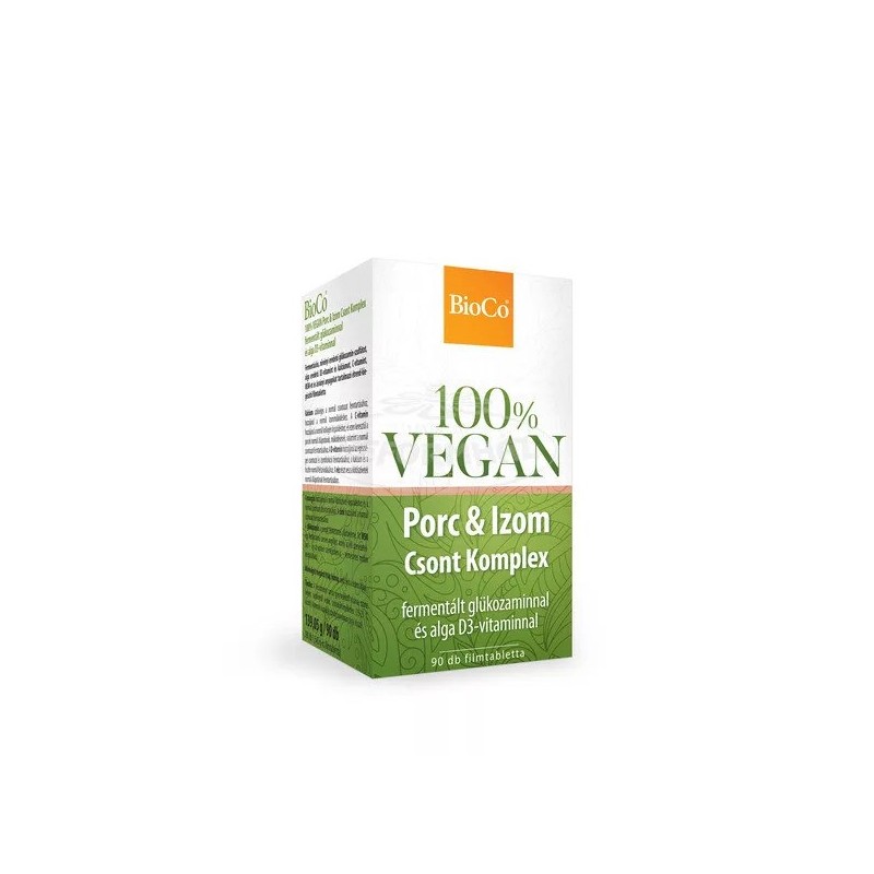 BioCo vegan Porc & Izom Csont komplex filmtabletta -90db