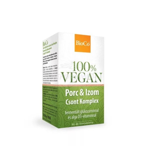 BioCo vegan Porc & Izom Csont komplex filmtabletta -90db