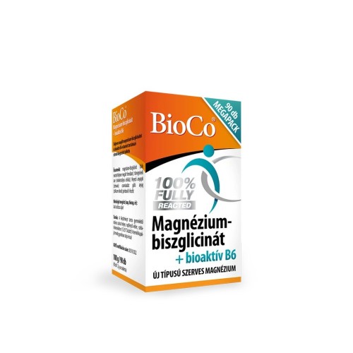 BioCo Magnézium-biszglicinát+bioaktív B6 Megapack -90db