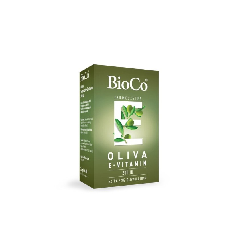 BioCo OLIVA Vitamina E naturala 200 UI -60buc