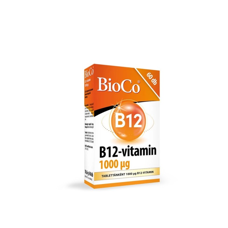 BioCo B12-vitamin 1000 µg -60db