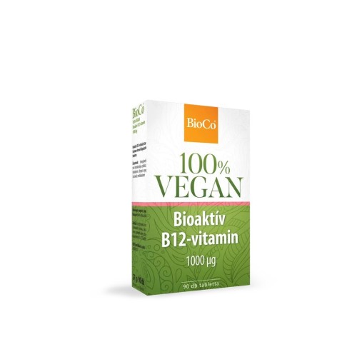 BioCo vegan Bioaktív B12-vitamin tabletta -90db