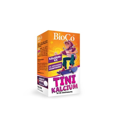 BioCo Tini Calciu comprimate masticabile -90buc