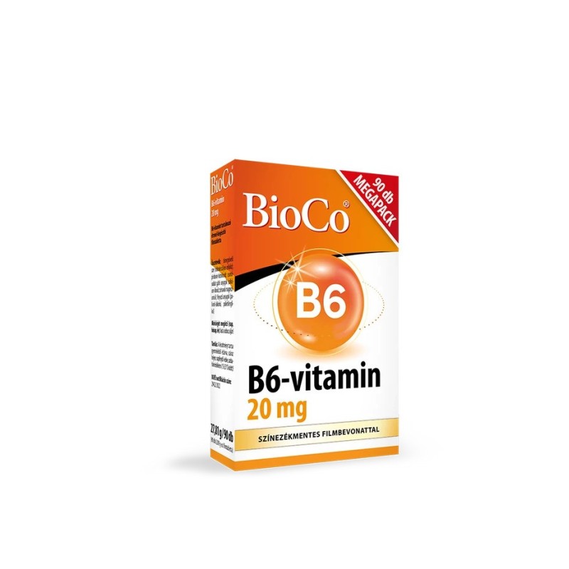 BioCo vitamina B6 20 mg Megapack-90buc