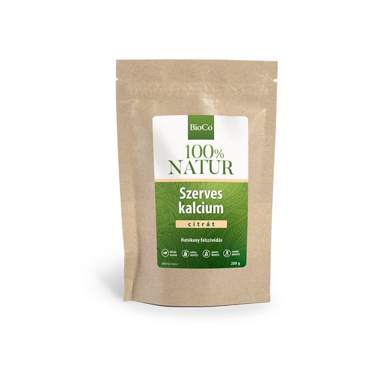 BioCo 100% Natur szerves kalcium tasakos por -200gr