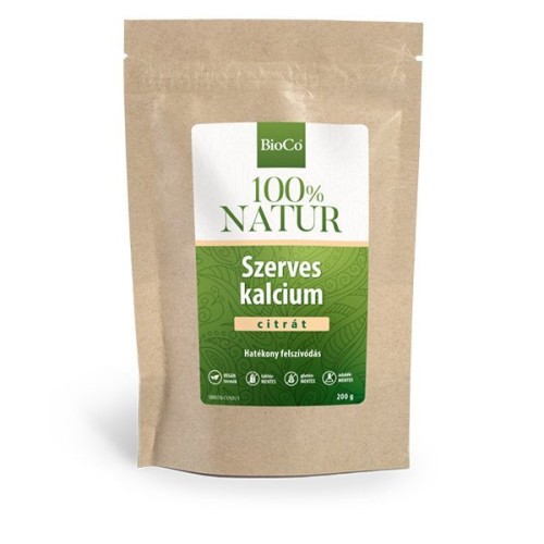 BioCo 100% Natur szerves kalcium tasakos por -200gr