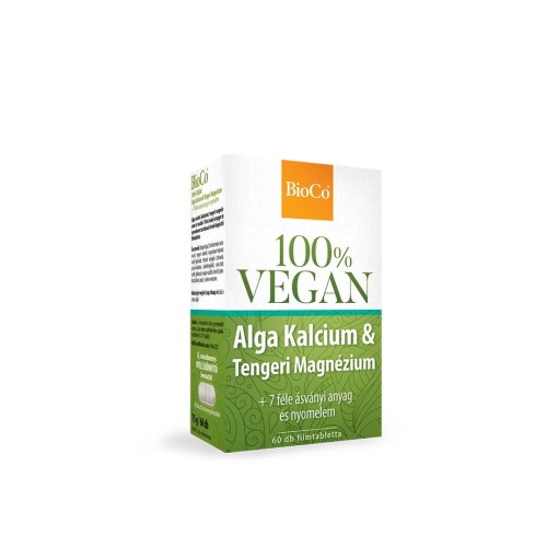BioCo vegan Alga Kalcium & Tengeri Magnézium -60gr