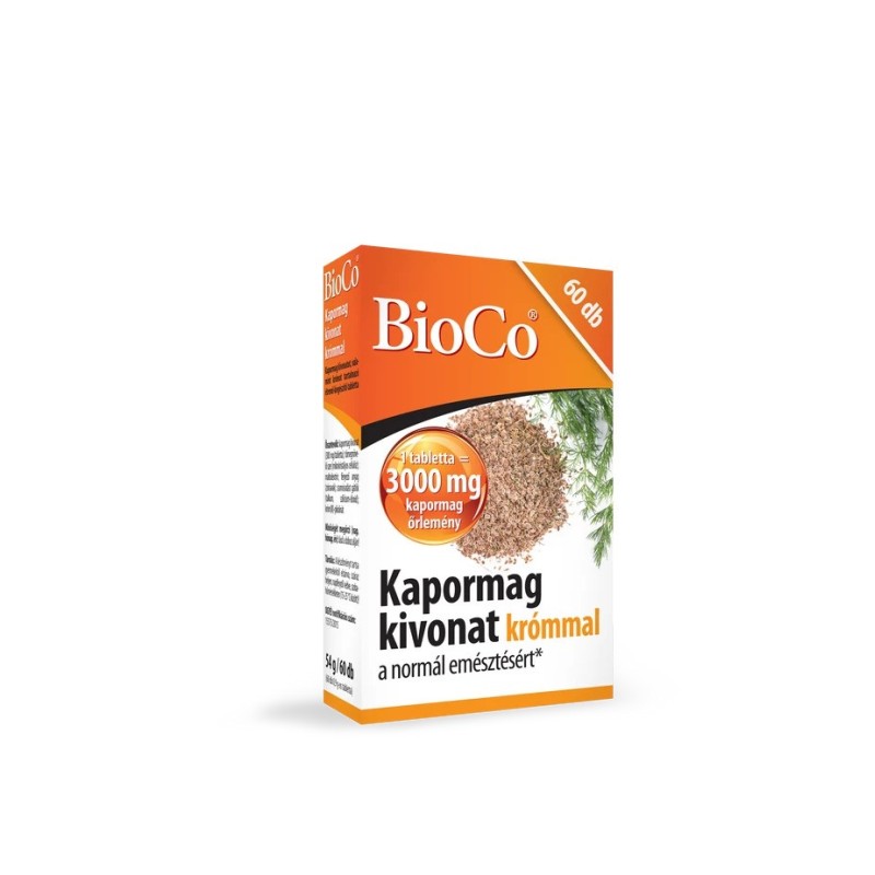 BioCo kapormag kivonat krómmal 3000 mg -60db