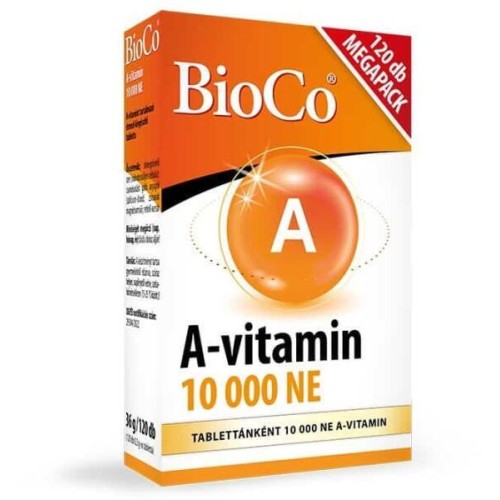 BioCo vitamina A 10000 UI Megapack -120buc.